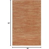 image:imageNourison Home Nourison Essentials Ivory Gold 3 x 5 Area Rug  Easy Clean Non Shedding Bed Room Living Room Dining Room Kitchen 3 x 5Rust