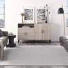image:imageNourison Home Nourison Essentials Ivory Gold 3 x 5 Area Rug  Easy Clean Non Shedding Bed Room Living Room Dining Room Kitchen 3 x 5Silver Grey
