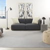 image:imageNourison Home Nourison Essentials Ivory Gold 3 x 5 Area Rug  Easy Clean Non Shedding Bed Room Living Room Dining Room Kitchen 3 x 5Silver Grey