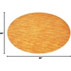 image:imageNourison Home Nourison Essentials Ivory Gold 3 x 5 Area Rug  Easy Clean Non Shedding Bed Room Living Room Dining Room Kitchen 3 x 5Sunburst