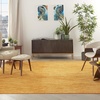 image:imageNourison Home Nourison Essentials Ivory Gold 3 x 5 Area Rug  Easy Clean Non Shedding Bed Room Living Room Dining Room Kitchen 3 x 5Sunburst