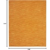 image:imageNourison Home Nourison Essentials Ivory Gold 3 x 5 Area Rug  Easy Clean Non Shedding Bed Room Living Room Dining Room Kitchen 3 x 5Sunburst