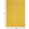 image:imageNourison Home Nourison Essentials Ivory Gold 3 x 5 Area Rug  Easy Clean Non Shedding Bed Room Living Room Dining Room Kitchen 3 x 5Yellow
