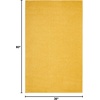 image:imageNourison Home Nourison Essentials Ivory Gold 3 x 5 Area Rug  Easy Clean Non Shedding Bed Room Living Room Dining Room Kitchen 3 x 5Yellow