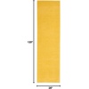 image:imageNourison Home Nourison Essentials Ivory Gold 3 x 5 Area Rug  Easy Clean Non Shedding Bed Room Living Room Dining Room Kitchen 3 x 5Yellow