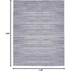 image:imageNourison Home Nourison Washables Blue 3 x 5 Area Rug  Easy Clean Non Shedding Bed Room Living Room Dining Room Kitchen 3 x 5Grey