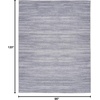 image:imageNourison Home Nourison Washables Blue 3 x 5 Area Rug  Easy Clean Non Shedding Bed Room Living Room Dining Room Kitchen 3 x 5Grey