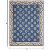 image:imageNourison Home Nourmak Encore NOE07 Blue Rectangle Area Rug 3Feet 9Inches by 5Feet 9Inches 39 x 59
