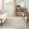 image:imageNourison Home Nyle Ivory Taupe 26 x 46 Area Rug  Easy Clean Non Shedding Bed Room Living Room Dining Room Kitchen 3 x 5Ivory Taupe