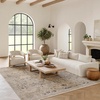 image:imageNourison Home Nyle Ivory Taupe 26 x 46 Area Rug  Easy Clean Non Shedding Bed Room Living Room Dining Room Kitchen 3 x 5Ivory Taupe
