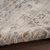 image:imageNourison Home Nyle Ivory Taupe 26 x 46 Area Rug  Easy Clean Non Shedding Bed Room Living Room Dining Room Kitchen 3 x 5Ivory Taupe