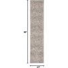 image:imageNourison Home Nyle Ivory Taupe 26 x 46 Area Rug  Easy Clean Non Shedding Bed Room Living Room Dining Room Kitchen 3 x 5Ivory Taupe