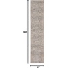 image:imageNourison Home Nyle Ivory Taupe 26 x 46 Area Rug  Easy Clean Non Shedding Bed Room Living Room Dining Room Kitchen 3 x 5Ivory Taupe