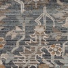 image:imageNourison Home Nyle Ivory Taupe 26 x 46 Area Rug  Easy Clean Non Shedding Bed Room Living Room Dining Room Kitchen 3 x 5Navy Multicolor