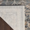 image:imageNourison Home Nyle Ivory Taupe 26 x 46 Area Rug  Easy Clean Non Shedding Bed Room Living Room Dining Room Kitchen 3 x 5Navy Multicolor