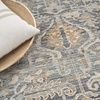 image:imageNourison Home Nyle Ivory Taupe 26 x 46 Area Rug  Easy Clean Non Shedding Bed Room Living Room Dining Room Kitchen 3 x 5Navy Multicolor