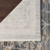 image:imageNourison Home Nyle Ivory Taupe 26 x 46 Area Rug  Easy Clean Non Shedding Bed Room Living Room Dining Room Kitchen 3 x 5Navy Multicolor