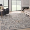 image:imageNourison Home Nyle Ivory Taupe 26 x 46 Area Rug  Easy Clean Non Shedding Bed Room Living Room Dining Room Kitchen 3 x 5Navy Multicolor