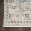image:imageNourison Home Nyle Light Blue 26 x 46 Area Rug  Easy Clean Non Shedding Bed Room Living Room Dining Room Kitchen 3 x 5Light Blue
