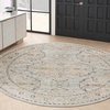 image:imageNourison Home Nyle Light Blue 26 x 46 Area Rug  Easy Clean Non Shedding Bed Room Living Room Dining Room Kitchen 3 x 5Light Blue