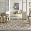 image:imageNourison Home Palamos Cream 53 x 73 Area Rug  Easy Clean Non Shedding Bed Room Living Room Dining Room Kitchen 5 x 7Cream