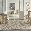 image:imageNourison Home Palamos Cream 53 x 73 Area Rug  Easy Clean Non Shedding Bed Room Living Room Dining Room Kitchen 5 x 7Cream