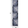 image:imageNourison Home Passion CharcoalIvory 110 x 210 AreaRug Modern Abstract EasyCleaning Non Shedding Bed Room Living Room Dining Room Kitchen 2 x 3Light Blue Black