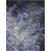 image:imageNourison Home Passion CharcoalIvory 110 x 210 AreaRug Modern Abstract EasyCleaning Non Shedding Bed Room Living Room Dining Room Kitchen 2 x 3Light Blue Black
