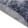 image:imageNourison Home Passion CharcoalIvory 110 x 210 AreaRug Modern Abstract EasyCleaning Non Shedding Bed Room Living Room Dining Room Kitchen 2 x 3Light Blue Black