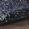 image:imageNourison Home Passion CharcoalIvory 110 x 210 AreaRug Modern Abstract EasyCleaning Non Shedding Bed Room Living Room Dining Room Kitchen 2 x 3Light Blue Black