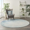 image:imageNourison Home Passion CharcoalIvory 110 x 210 AreaRug Modern Abstract EasyCleaning Non Shedding Bed Room Living Room Dining Room Kitchen 2 x 3Navy Light Blue