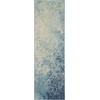image:imageNourison Home Passion CharcoalIvory 110 x 210 AreaRug Modern Abstract EasyCleaning Non Shedding Bed Room Living Room Dining Room Kitchen 2 x 3Navy Light Blue