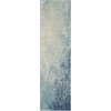 image:imageNourison Home Passion CharcoalIvory 110 x 210 AreaRug Modern Abstract EasyCleaning Non Shedding Bed Room Living Room Dining Room Kitchen 2 x 3Navy Light Blue