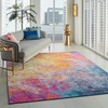 image:imageNourison Home Passion CharcoalIvory 110 x 210 AreaRug Modern Abstract EasyCleaning Non Shedding Bed Room Living Room Dining Room Kitchen 2 x 3Sunburst