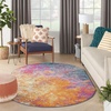 image:imageNourison Home Passion CharcoalIvory 110 x 210 AreaRug Modern Abstract EasyCleaning Non Shedding Bed Room Living Room Dining Room Kitchen 2 x 3Sunburst
