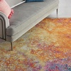 image:imageNourison Home Passion CharcoalIvory 110 x 210 AreaRug Modern Abstract EasyCleaning Non Shedding Bed Room Living Room Dining Room Kitchen 2 x 3Sunburst
