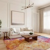 image:imageNourison Home Passion CharcoalIvory 110 x 210 AreaRug Modern Abstract EasyCleaning Non Shedding Bed Room Living Room Dining Room Kitchen 2 x 3Sunburst