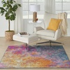 image:imageNourison Home Passion CharcoalIvory 110 x 210 AreaRug Modern Abstract EasyCleaning Non Shedding Bed Room Living Room Dining Room Kitchen 2 x 3Sunburst
