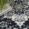 image:imageNourison Home Passion Ivory Grey 110 x 210 Area Rug  Easy Clean Non Shedding Bed Room Living Room Dining Room Kitchen 2 x 3Black Ivory