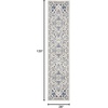 image:imageNourison Home Passion Ivory Grey 110 x 210 Area Rug  Easy Clean Non Shedding Bed Room Living Room Dining Room Kitchen 2 x 3IvoryGrey