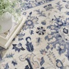 image:imageNourison Home Passion Ivory Grey 110 x 210 Area Rug  Easy Clean Non Shedding Bed Room Living Room Dining Room Kitchen 2 x 3IvoryGrey