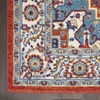 image:imageNourison Home Passion Ivory Grey 110 x 210 Area Rug  Easy Clean Non Shedding Bed Room Living Room Dining Room Kitchen 2 x 3Red Multi Colored