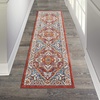 image:imageNourison Home Passion Ivory Grey 110 x 210 Area Rug  Easy Clean Non Shedding Bed Room Living Room Dining Room Kitchen 2 x 3Red Multi Colored