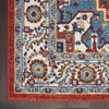 image:imageNourison Home Passion Ivory Grey 110 x 210 Area Rug  Easy Clean Non Shedding Bed Room Living Room Dining Room Kitchen 2 x 3Red Multi Colored