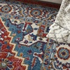 image:imageNourison Home Passion Ivory Grey 110 x 210 Area Rug  Easy Clean Non Shedding Bed Room Living Room Dining Room Kitchen 2 x 3Red Multi Colored
