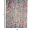 image:imageNourison Home Passion Multicolor 110 x 210 Area Rug  Easy Clean Non Shedding Bed Room Living Room Dining Room Kitchen 2 x 3IvoryMulti