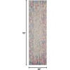 image:imageNourison Home Passion Multicolor 110 x 210 Area Rug  Easy Clean Non Shedding Bed Room Living Room Dining Room Kitchen 2 x 3IvoryMulti