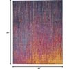 image:imageNourison Home Passion Multicolor 110 x 210 Area Rug  Easy Clean Non Shedding Bed Room Living Room Dining Room Kitchen 2 x 3Multi Color