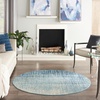 image:imageNourison Home Passion Multicolor 110 x 210 Area Rug  Easy Clean Non Shedding Bed Room Living Room Dining Room Kitchen 2 x 3NavyLight Blue