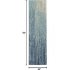 image:imageNourison Home Passion Multicolor 110 x 210 Area Rug  Easy Clean Non Shedding Bed Room Living Room Dining Room Kitchen 2 x 3NavyLight Blue